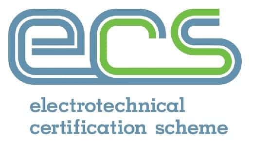ECS electrotechnical Certification Scheme Logo - Qualified Electricians